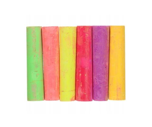 Asfaldikriidid FIORELLO Neon 6 värvi