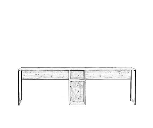 Ikili Calisma Masasi L196