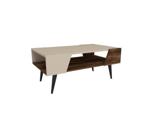 Aren - Beige, Light Walnut