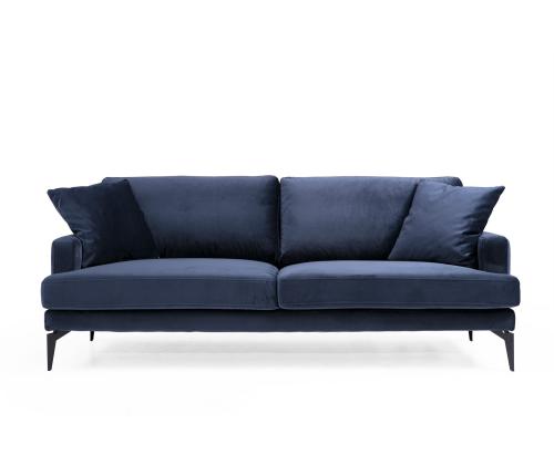 Papira 3 Seater - Navy Blue