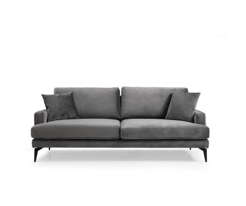 Papira 3 Seater - Grey