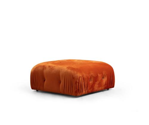 Bubble Pouffe - Orange