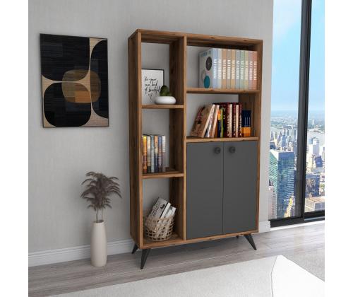 Meldan - Light Walnut, Anthracite