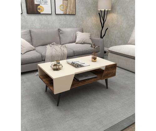 Aren - Beige, Light Walnut