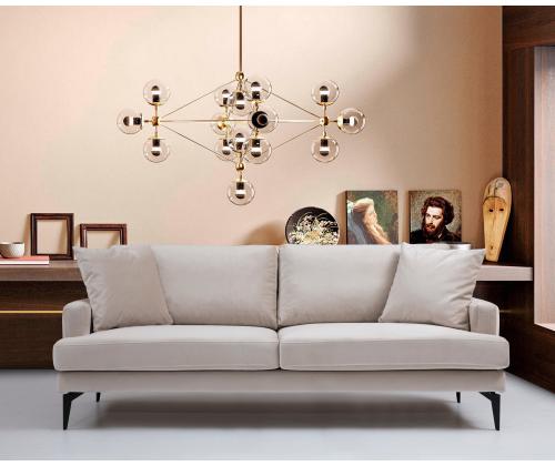 Papira 3 Seater - Beige