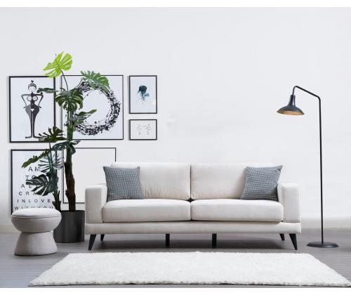 Nordic 3 Seater - Beige