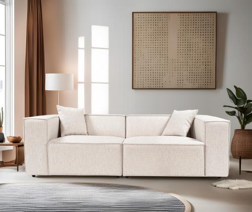 Lora 2 Seater - Light Brown