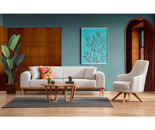 Kapri 3 Seater - Cream