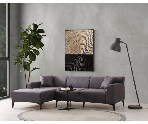 New Petra L Corner - Anthracite