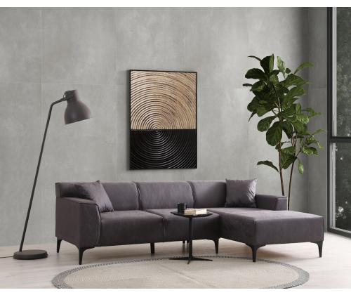 New Petra R Corner - Anthracite