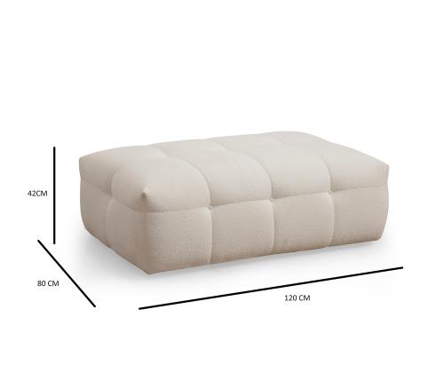 Cady Ottoman - Beige