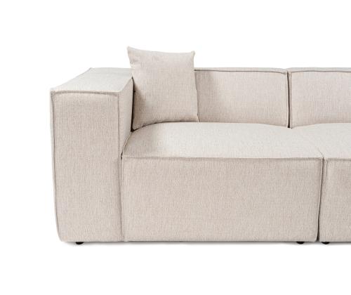 Lora 2 Seater - Light Brown