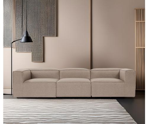 Fora 3 Seater - Brown