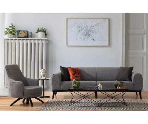 Kapri 3 Seater - Light Grey