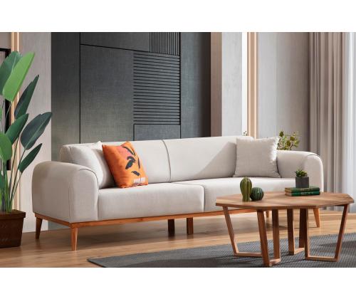 Kapri 3 Seater - Cream