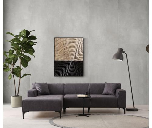 New Petra L Corner - Anthracite