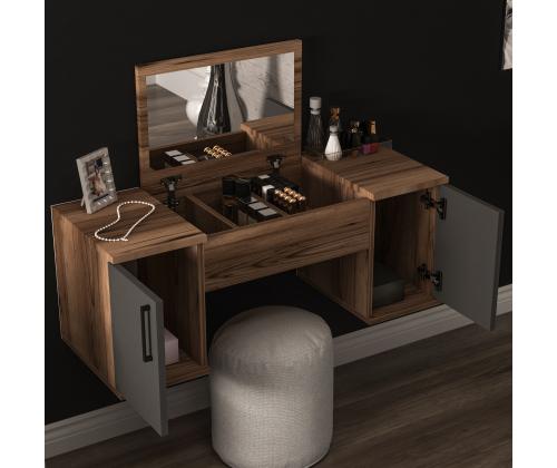 Mercan - Light Walnut, Anthracite