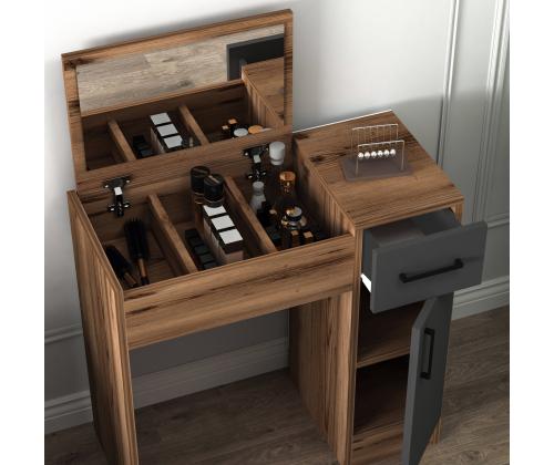 Inci - Light Walnut, Anthracite