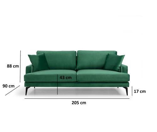 Papira 3 Seater