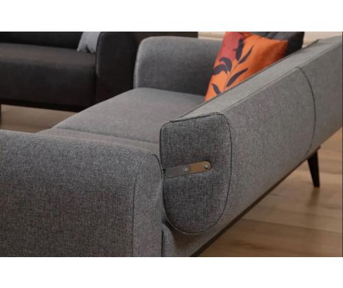 Kapri 3 Seater - Light Grey