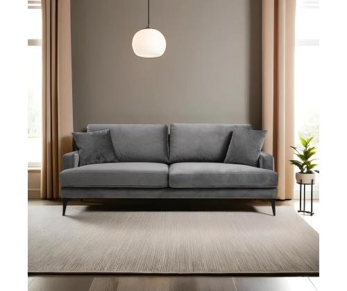 Papira 3 Seater - Grey