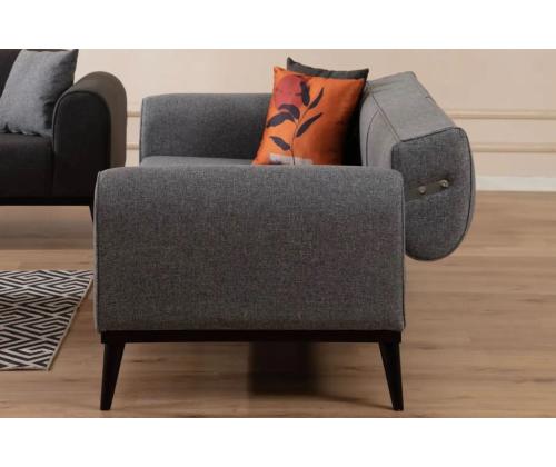Kapri 3 Seater - Light Grey