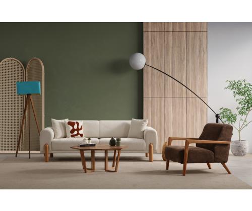 Lyke 3 Seater - Cream