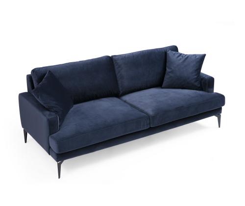 Papira 3 Seater - Navy Blue