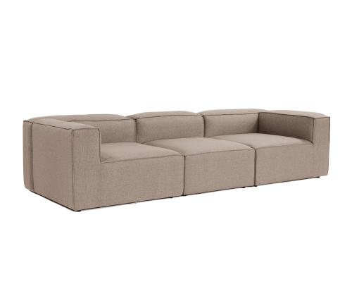 Fora 3 Seater - Brown