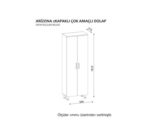 Arizona 2 Kapak - White