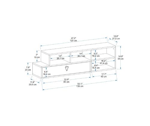 Duru - Light Walnut, Anthracite