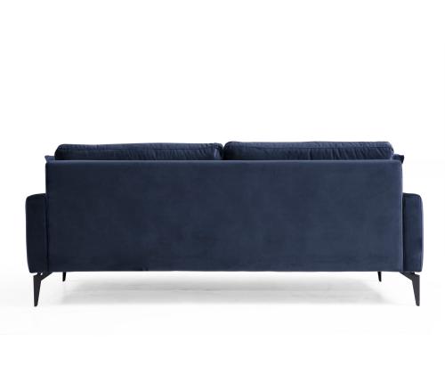 Papira 3 Seater - Navy Blue