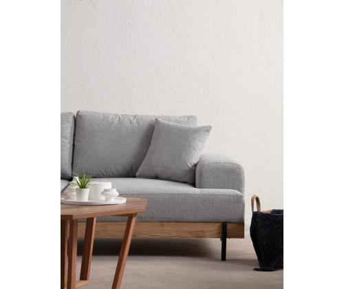 Eti Oak 3 Seater -Grey