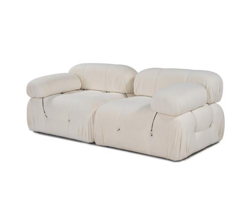 Bubble 2 Seater (L1-1R) - Cream
