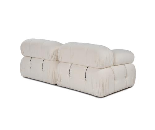 Bubble 2 Seater (L1-1R) - Cream