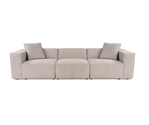Lora 3 Seater - Mocha