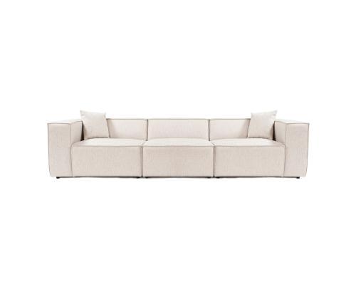 Lora 3 Seater - Light Brown