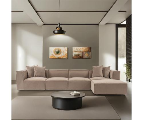 Sora (L1-O1-O1-1R-POUFFE ) - Cappuccino