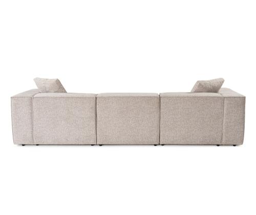 Lora 3 Seater - Mocha