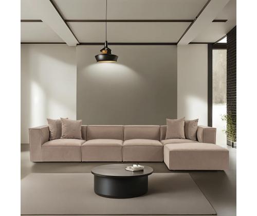 Sora (L1-O1-O1-1R-POUFFE ) - Cappuccino