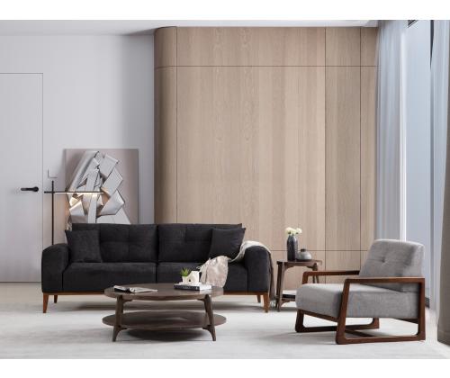 Sinor 3 Seater - Anthracite