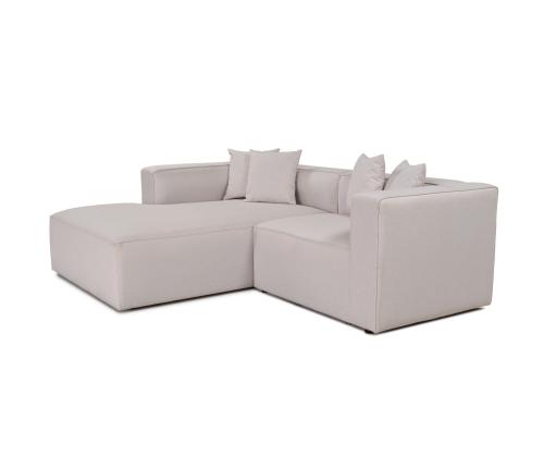 Mora XL Corner Right (L1-CHLRight) - Ecru