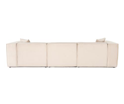 Lora 3 Seater - Cream