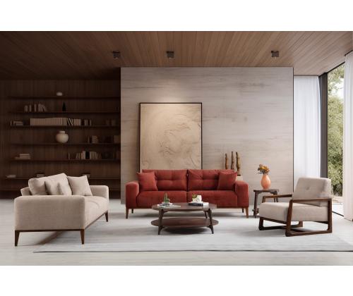 Sinor 3 Seater - Beige