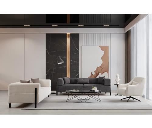 Gio 3 Seater - Anthracite