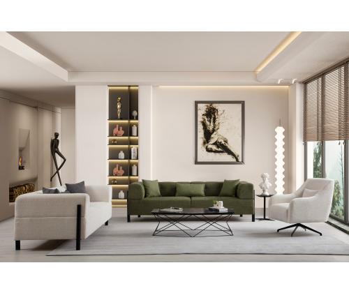 Gio 3 Seater - Green