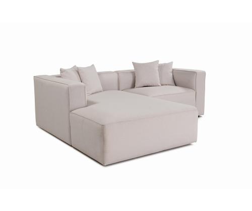 Mora XL Corner Right (L1-CHLRight) - Ecru