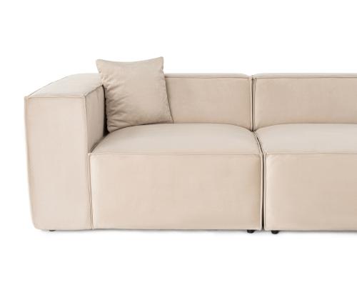 Lora 3 Seater - Cream