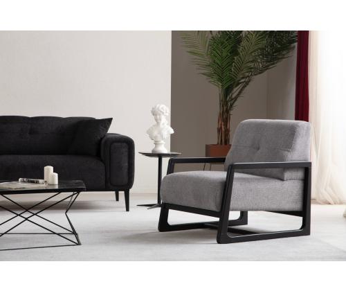 Athena 3 Seater - Black