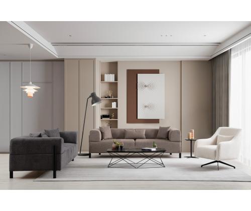 Gio 3 Seater - Anthracite